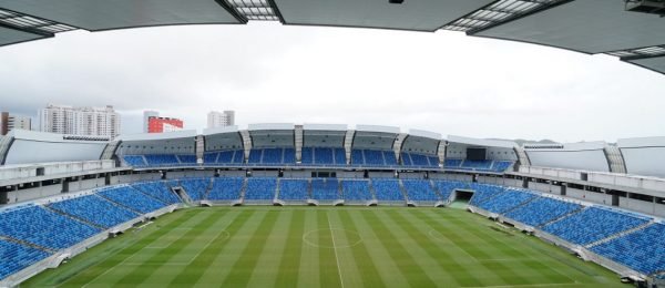 Estádio Arena das Dunas vai ficar sem futebol até o dia 2 de abril. (Foto: Divulgação/Central Criativa)